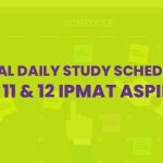 The Ideal Daily Study Schedule For Class 11 & 12 IPMAT Aspirants