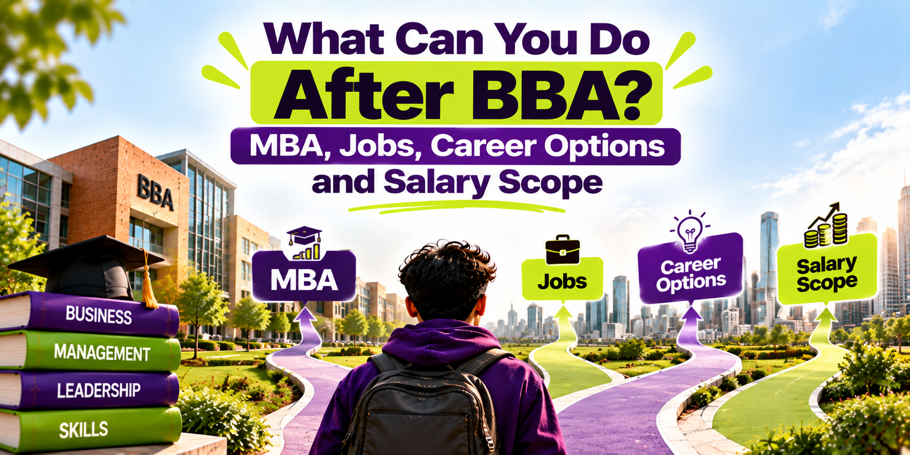 career options after BBA, jobs after BBA, MBA after BBA,